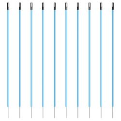 Piquet clôture électrique PVC bleu haut. 1,35 m + pointe 0,20 m Gallagher (10 unités)