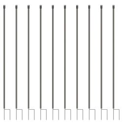 Piquet de cerfs PVC noir diam. 19 mm Gallagher (10 unités)