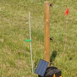 Prise de terre pour clôture électrique haut. 1 m Gallagher