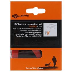 Jeux de câbles pour raccorder des électrificateurs 9V/12V à une batterie 12 V