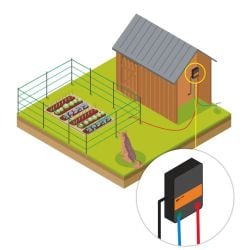 Kit jardin 80 cm, M35 230V Gallagher