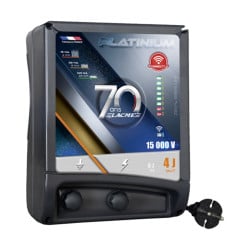 Électrificateur secteur PLATINIUM 4000 S CONNECT’LD - HTE, 15000 V, 4 J, 70 ans Lacmé + L.BOX LD OFFERTE