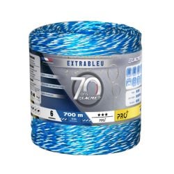 Fil pour clôtures électriques EXTRABLEU 6 Bobine Lacmé