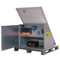 Centrale solaire anti-vol MBS2000i (14 J - 12 V/Solaire) Gallagher