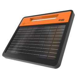 Électrificateur solaire S120li avec batterie batterie lithium (1,2 J - Solaire) Gallagher