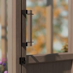 Kit serre de jardin Nature bois de cèdre Canopia - Panneaux polycarbonate transparents