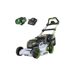 Pack LM1712E-SP Tondeuse électrique à gazon autotractée LM1710E-SP 42 cm + Batterie 4 Ah + Chargeur - EGO