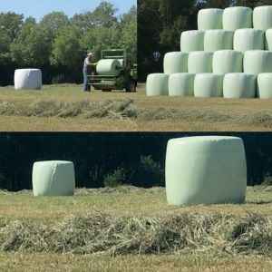 Film Enrubannage Contractorwrap Trioworld, 7 couches ULTRA PREMIUM, 750mm x 1700m, 15 rouleaux livrés en Palette