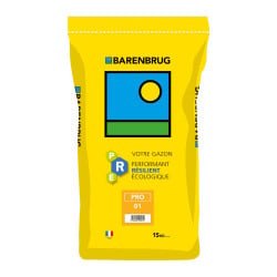 Gazon Barenbrug PRO 01 15 kg - Implantation très rapide