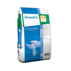 Engrais partiellement enrobé Greenfix 15-5-14+6CaO+2MgO, 8 semaines - ICL