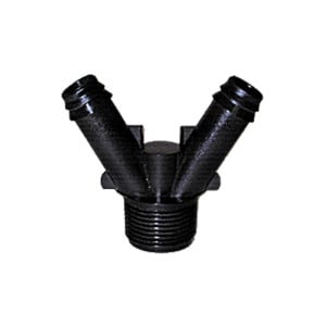 Jonction cannelée Y 20mmX3/4"MX20mm(100u) Netafim