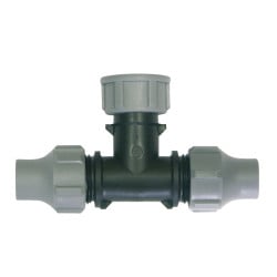 Té lock Ø16mm X 3/4"F (25u) Netafim