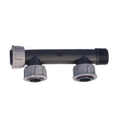 Nourrice 1"m X 1"ET - 2 Sorties 1"ET(5u) Netafim