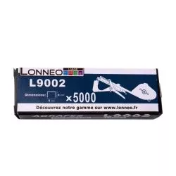 Agrafes pour pince à lier, tuteurer, palisser - étui de 5000 agrafes