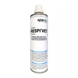 Aérosol one shot confort respiratoire porçins & volailles Respi'Vet Agrivet - Aérosol 500 ml
