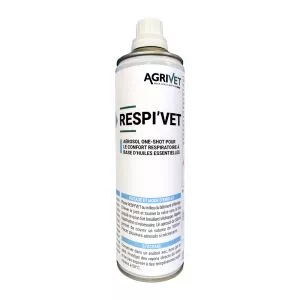 Aérosol one shot confort respiratoire porçins & volailles Respi'Vet Agrivet - Aérosol 500 ml