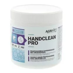 Savon à main professionnel avec micro billes Handclean Pro Agrivet - Pot 600 ml