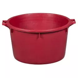 Bac Alimentaire Multi-Usages couleur Lie de Vin 110 L avec 2 poignées externes