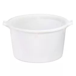 Bac Alimentaire Multi-Usages couleur Blanc 110 L avec 2 poignées externes