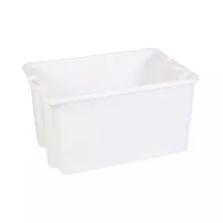 Caisse Alimentaire rectangulaire empliable emboitable 65 L