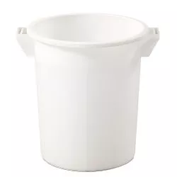 Fût Alimentaire Blanc 100 litres sans couvercle