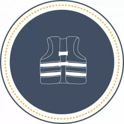 Veste bûcheron Vira Francital, haute visibilité