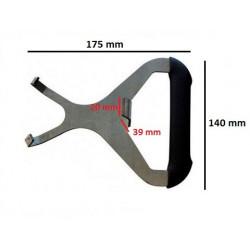 Paire de Griffes de Traction pour Pose de Grillage