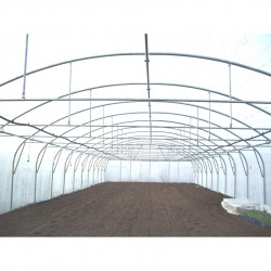 Serre tunnel Pro-Ser Axame, 9,60 x 10 m, pieds droits AXAMPRO910PEPRPR