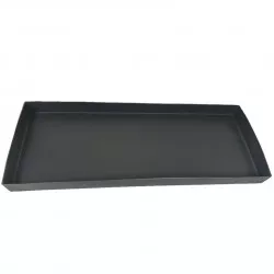 Bacs de rétention gris Plast'Up, avec ou sans caillebotis - 60 L