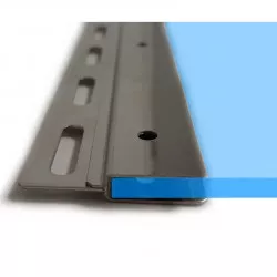  Kit plaquette 30 cm, pour lanière PVC transparente