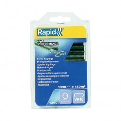 Agrafes Rapid VR16 Plastifiées vertes (x1390) pour pince Rapid FP20