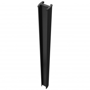 Piquet de Clôture Moreda EASYCLIP Gris Anthracite Haut de Gamme pour panneau rigide