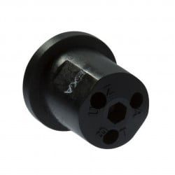 Buse EXA 3 Albuz engrais liquide 3 filets - Noire