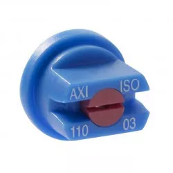 Buse AXI 110° standard ou Fast-Cap Albuz à fente à grand champ de pression - Bleue