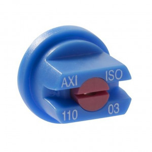 Buse AXI 110° standard ou Fast-Cap Albuz à fente à grand champ de pression - Bleue