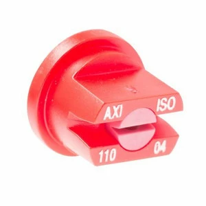 Buse AXI 110° standard ou Fast-Cap Albuz à fente à grand champ de pression - Rouge