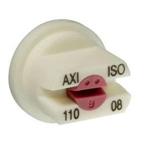 Buse AXI 110° standard ou Fast-Cap Albuz à fente à grand champ de pression - Blanche