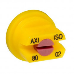 Buse AXI 80° standard ou Fast-Cap Albuz à fente à grand champ de pression - Jaune