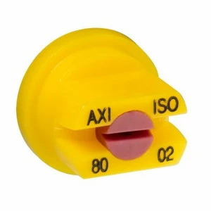 Buse AXI 80° standard ou Fast-Cap Albuz à fente à grand champ de pression - Jaune