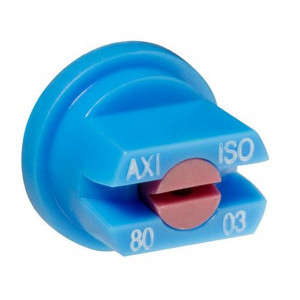 Buse AXI 80° standard ou Fast-Cap Albuz à fente à grand champ de pression - Bleue