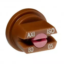 Buse AXI 80° standard ou Fast-Cap Albuz à fente à grand champ de pression - Marron