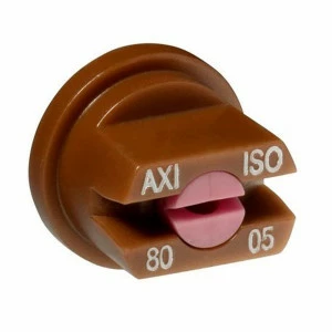 Buse AXI 80° standard ou Fast-Cap Albuz à fente à grand champ de pression - Marron