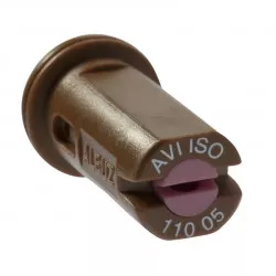 Buse AVI 110° standard ou FAST-CAP Albuz à fente anti-dérive venturi - Marron