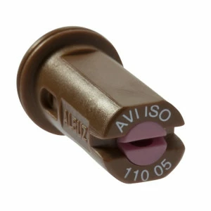 Buse AVI 110° standard ou FAST-CAP Albuz à fente anti-dérive venturi - Marron