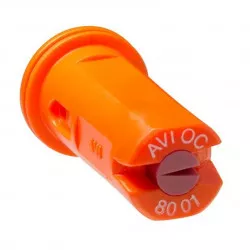 Buse AVI OC 80° standard ou FAST-CAP Albuz bout de rampe à aspiration d'air - Orange