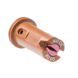 Buse AVI OC 80° standard ou FAST-CAP Albuz bout de rampe à aspiration d'air - Marron