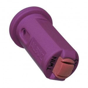 Buse AVI TWIN 110° standard ou FAST-CAP Albuz à double fente anti-dérive - Lilas
