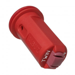 Buse AVI TWIN 110° standard ou FAST-CA Albuz à double fente anti-dérive - Rouge