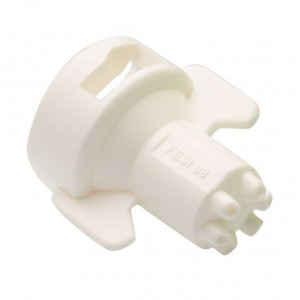 Ecrou FESI Albuz buse 6 filets - Blanc