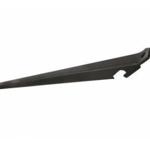 Jambe de Force Acier Plastifié Gris Anthracite Epoxy  25x25